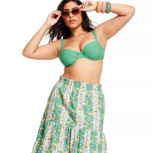 NWT RHODE Scallop Edge Underwire Bikini Top - Picture 3 of 5